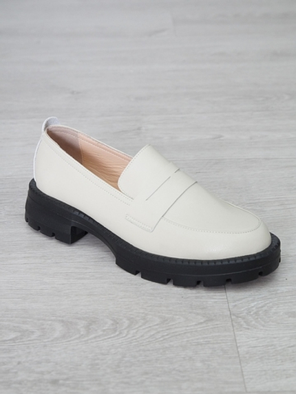 Лоферы женские демисезонные натуральная кожа