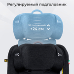 Автокресло Sweet Baby Voyager P12 Pro Black