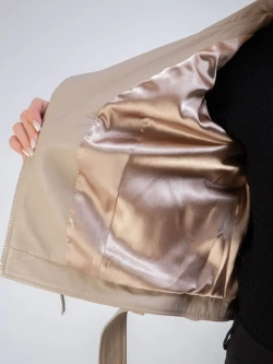 Косуха кожаная куртка демисезонная