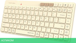 Клавиатура A4Tech Fstyler бежевый (FBK26C AS)