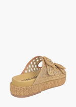 CALIA FLATS 512Z69VK beige-25L Женские сабо летние
