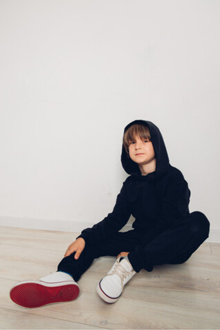 Спортивный костюм 0315/6 черный, 2х/н