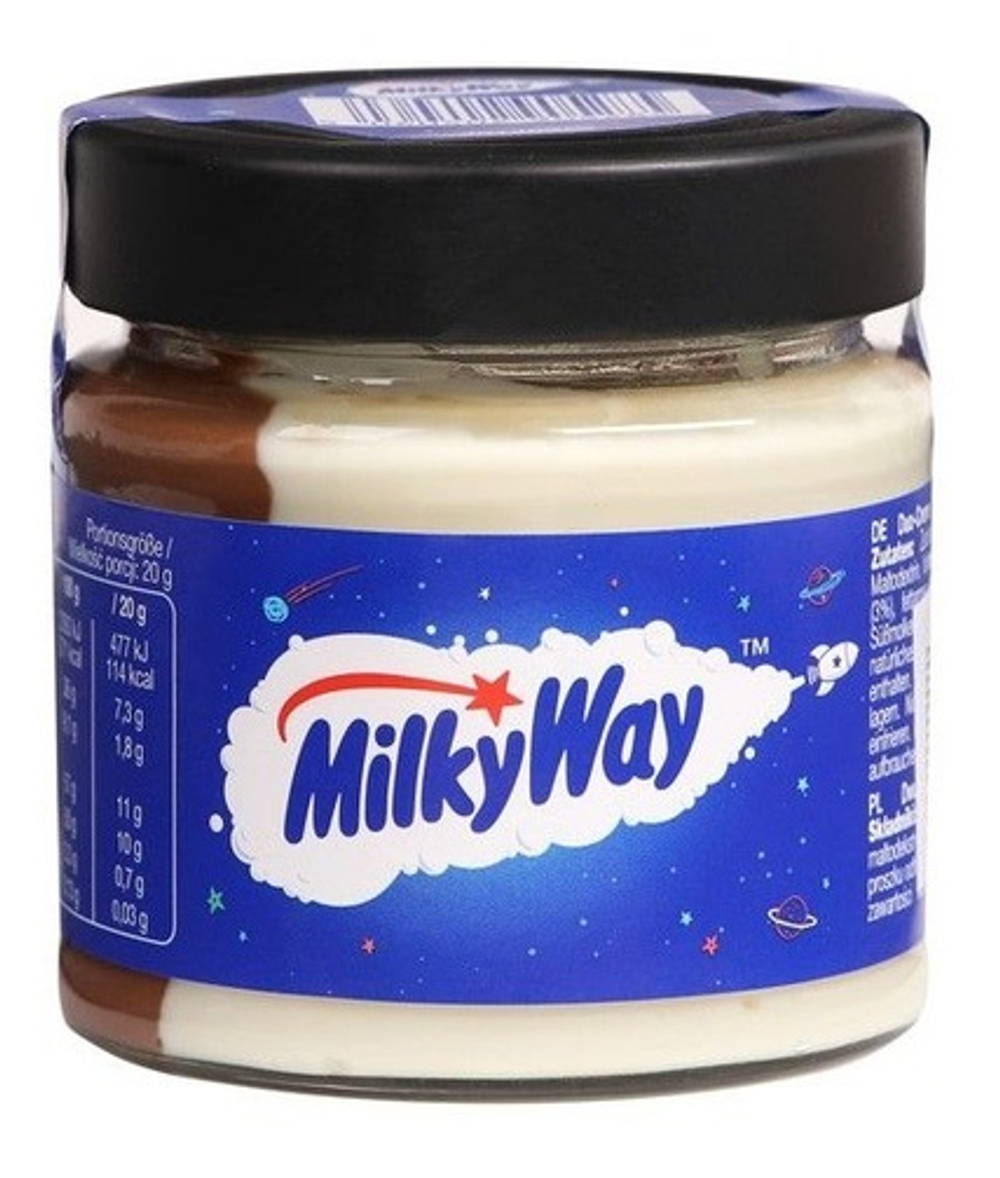 Милки Вэй Milky Way шоколадная паста 200г. (369руб./шт.) (6шт./кор.) (СОЕДИНЕННОЕ КОРОЛЕВСТВО) ООО ГЛОБАЛ