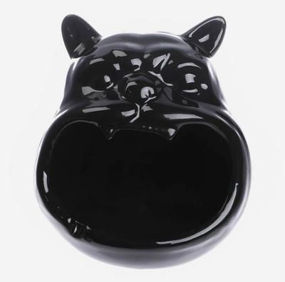 Пепельница для дома Бульдог для сигарет и стиков, керамика