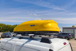 Бокс-багажник на крышу Аэродинамический "Turino 1" 410л