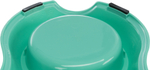 Миска двойная 2х0,2л/ø 11 см, пластик,цвета в ассортименте, Trixie