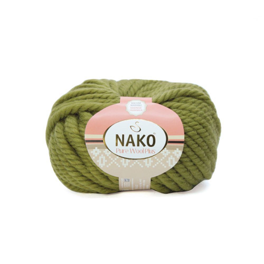 Пряжа Nako Pure Wool Plus (00853) Пряжа Nako Pure Wool Plus (00853)
