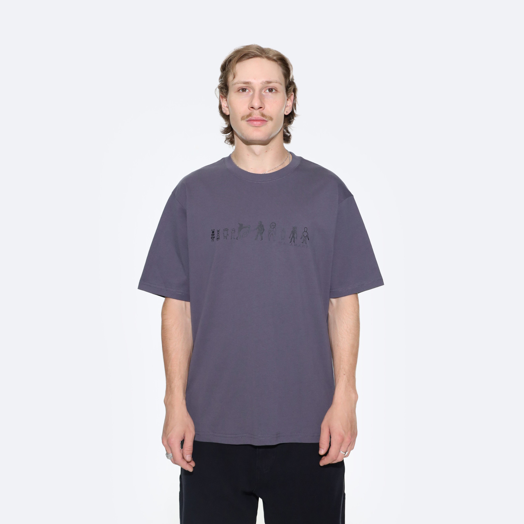 Футболка Magamaev Humanoids T-Shirt (grey) артикул: - купить в магазине Дайс