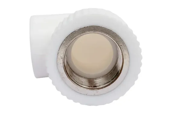 Колено TEBO сварка ВР 25*3/4&quot; белый 35207