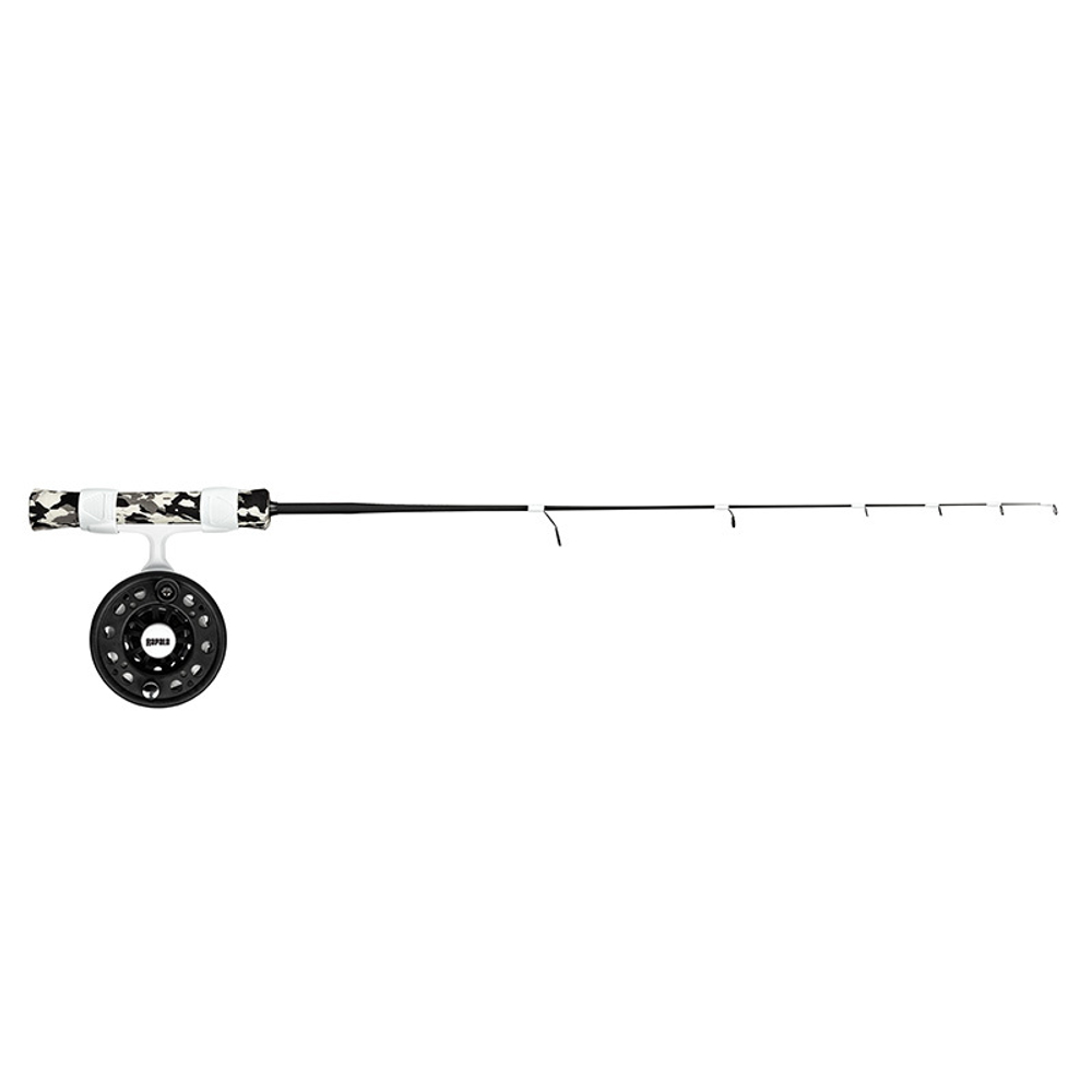 Комбо набор RAPALA Flatstick удочка, инерционная катушка, леска 61 см Medium Light