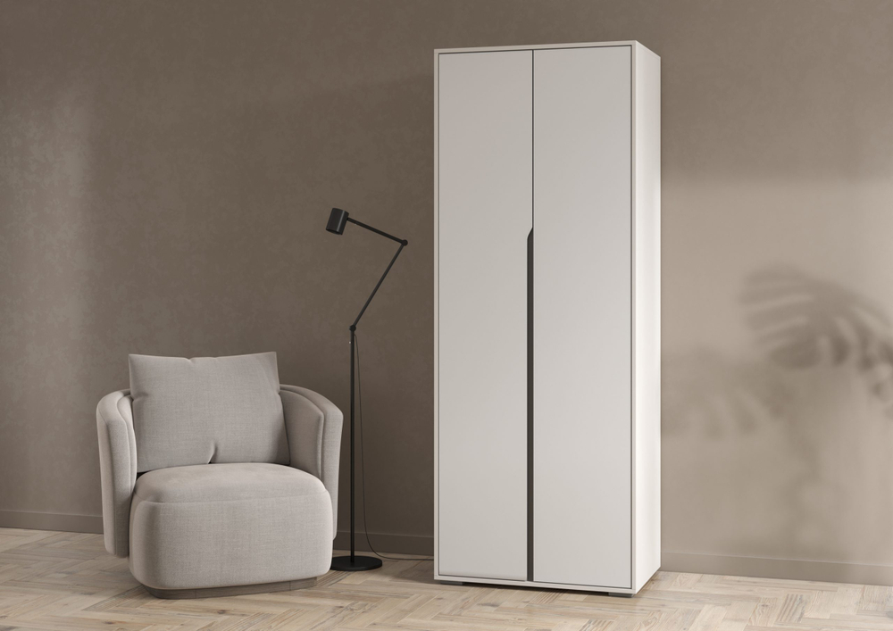 мс Алиса ШК-800 белый/белый гладкий