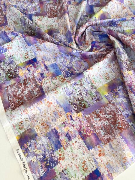 ВОЗДУШНЫЙ ПЭЧВОРК, СИРЕНЕВЫЙ - 100% хлопок 3