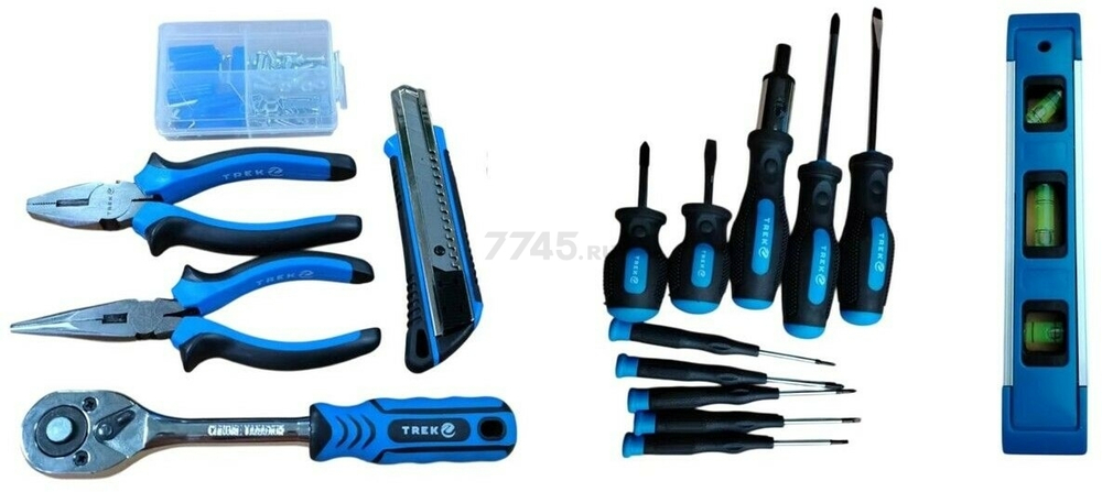 Набор инструментов 168пр. TREK
