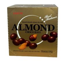 Миндаль в шоколаде Lotte Almond choco balls 46 г, 10 шт