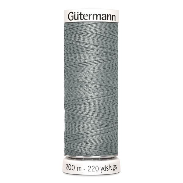 Нитки универсальные Gutermann Sew-all 100 (200 метров), 5 кат. | 545 пыльно серый