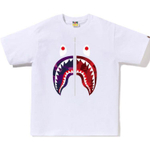 A Bathing Ape Abc Camo Rebuild Shark Tee