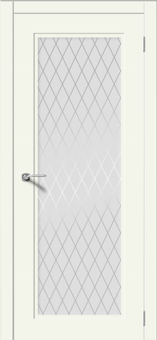 Соната-Н / Цвет РАЛ 9010 / Остекление "Белое матовое Кристалл" / Двери Верда