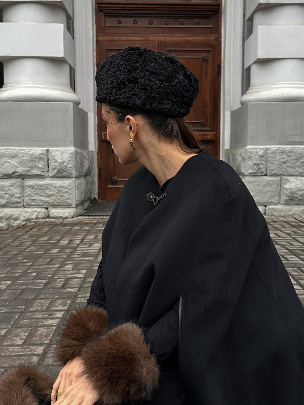 Пилотка JANNA | Черный