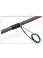 Удилище кастинговое GAD Harrier, 213 см., 3,5-16,0 гр., 6-12 Lb., Fast