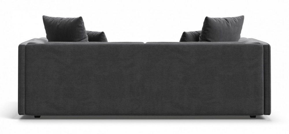 Тахта Босс Велюр Монолит серый