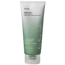 Anua Heartleaf Quercetinol Pore Deep Cleansing Foam Пенка-скраб с кверцетинолом для очищения пор