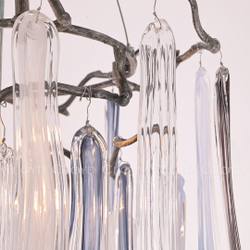 Люстра Cloyd SULAWESI C6 / Ø52 см - серебро темн. (арт.11433)