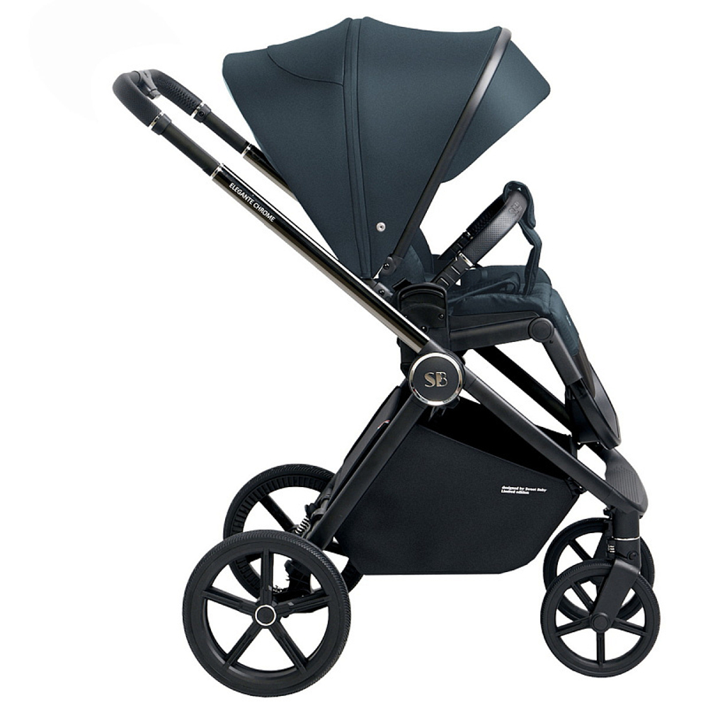 Детская коляска Sweet Baby Elegante 2 в 1 Chrome Blue