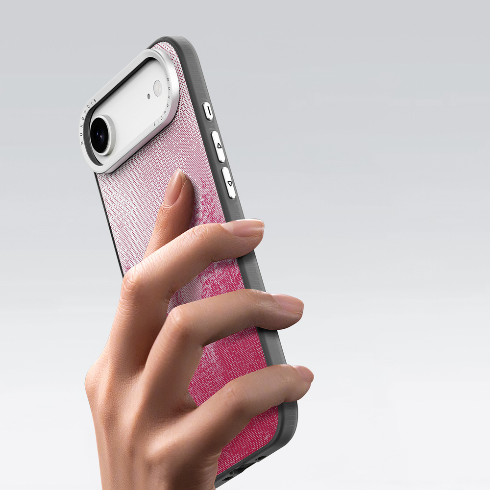 Чехол с MagSafe красного цвета для iPhone Air, серия Moro Series Magnetic от Dux Ducis