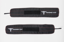 Бинты неэластичные TOTEMIC CLO для фиксации запястья, отделка красная