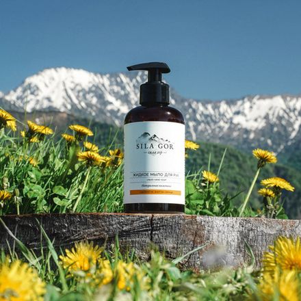 SILA GOR Жидкое мыло для рук "Сила гор №3 Vetiever, Ambra, Oud"
