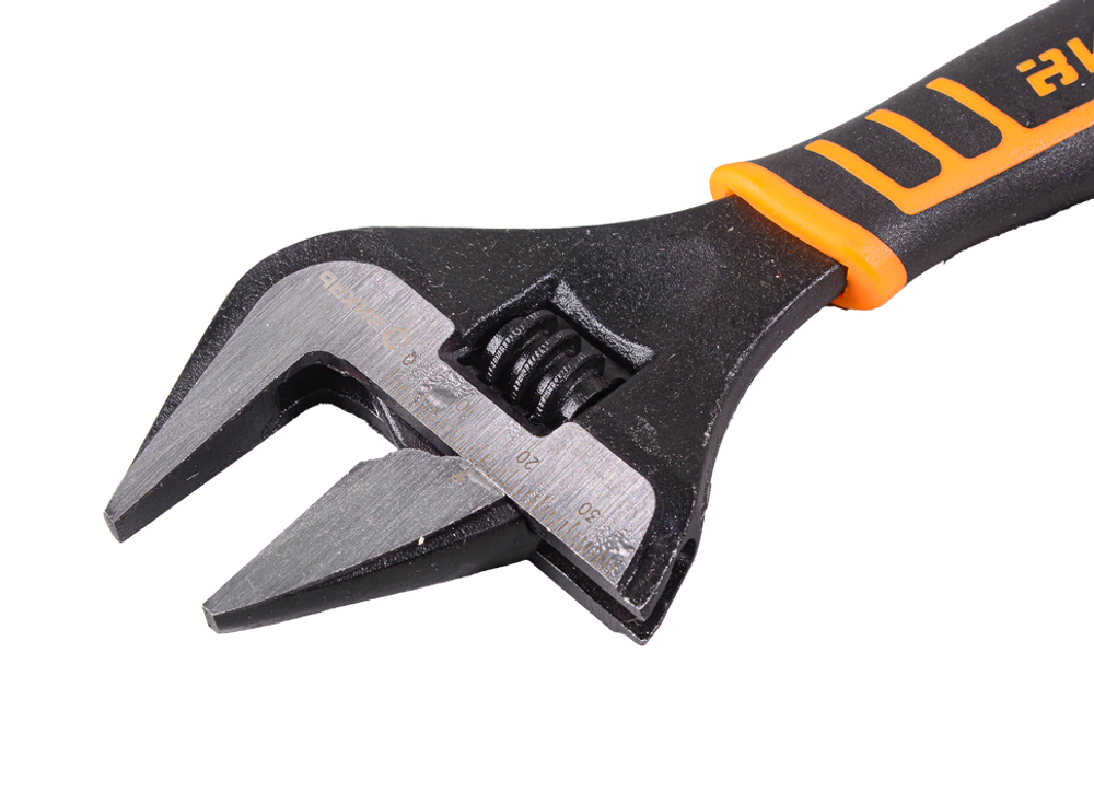 Разводной ключ с тонкими губками, фосфатированный, 200 мм, Вихрь