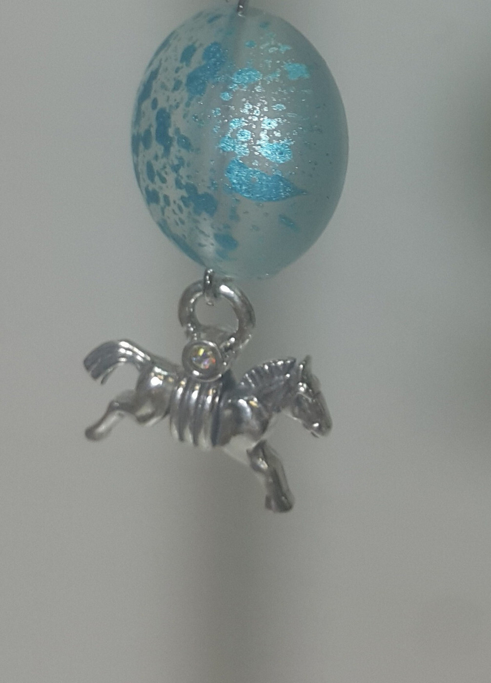 "Тендей"  серьги в серебряном покрытии из коллекции "Шапито" от Jenavi с английским замком