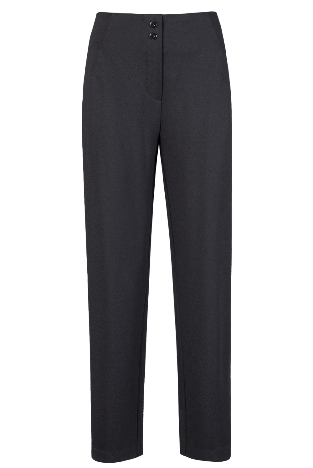 Брюки женские 2458оп, Флис черный #369Флч022458оп