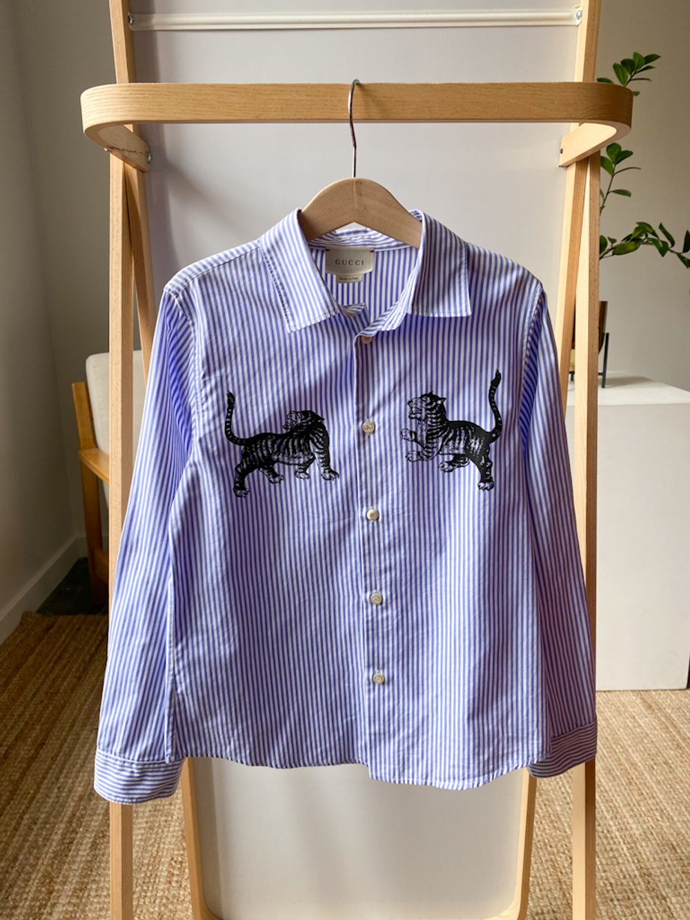 Хлопковая рубашка Gucci, 128