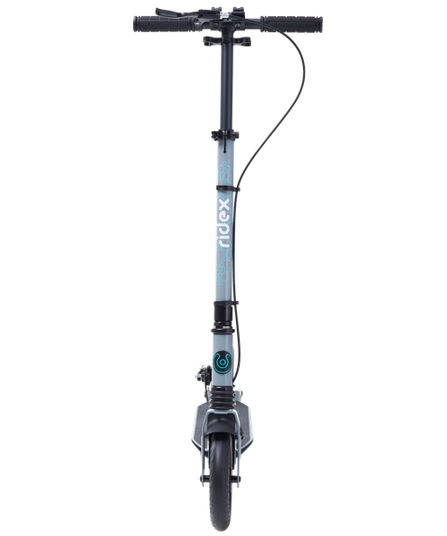 Самокат городской RIDEX Micra 200 мм, дисковый тормоз, серый