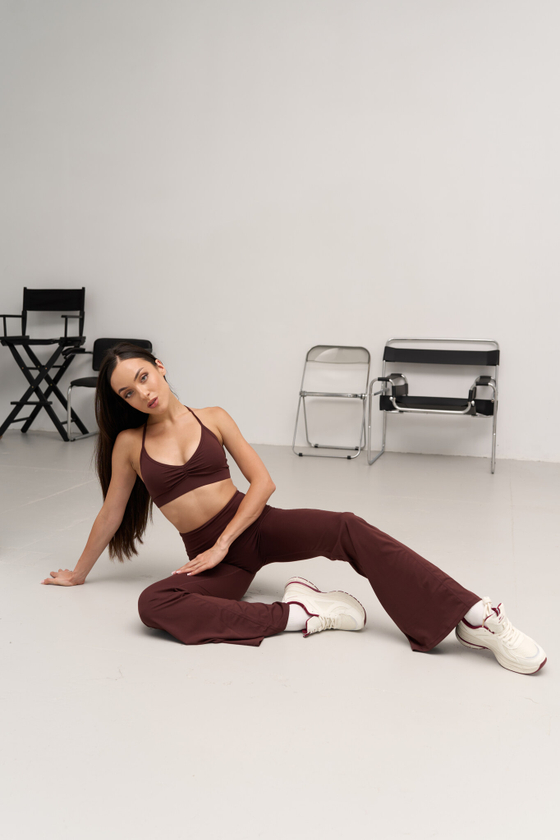 ЛЕГГИНСЫ КЛЕШ RIVAL (кирпичный)