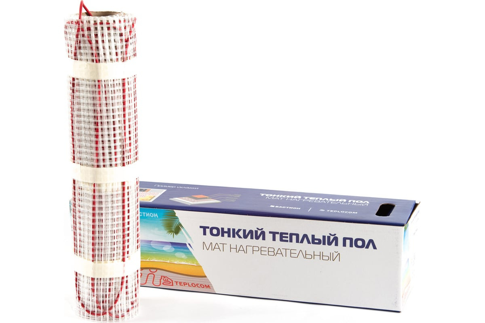 Маты нагревательные двужильные TEPLOCOM МНД-10,0-1600 Вт