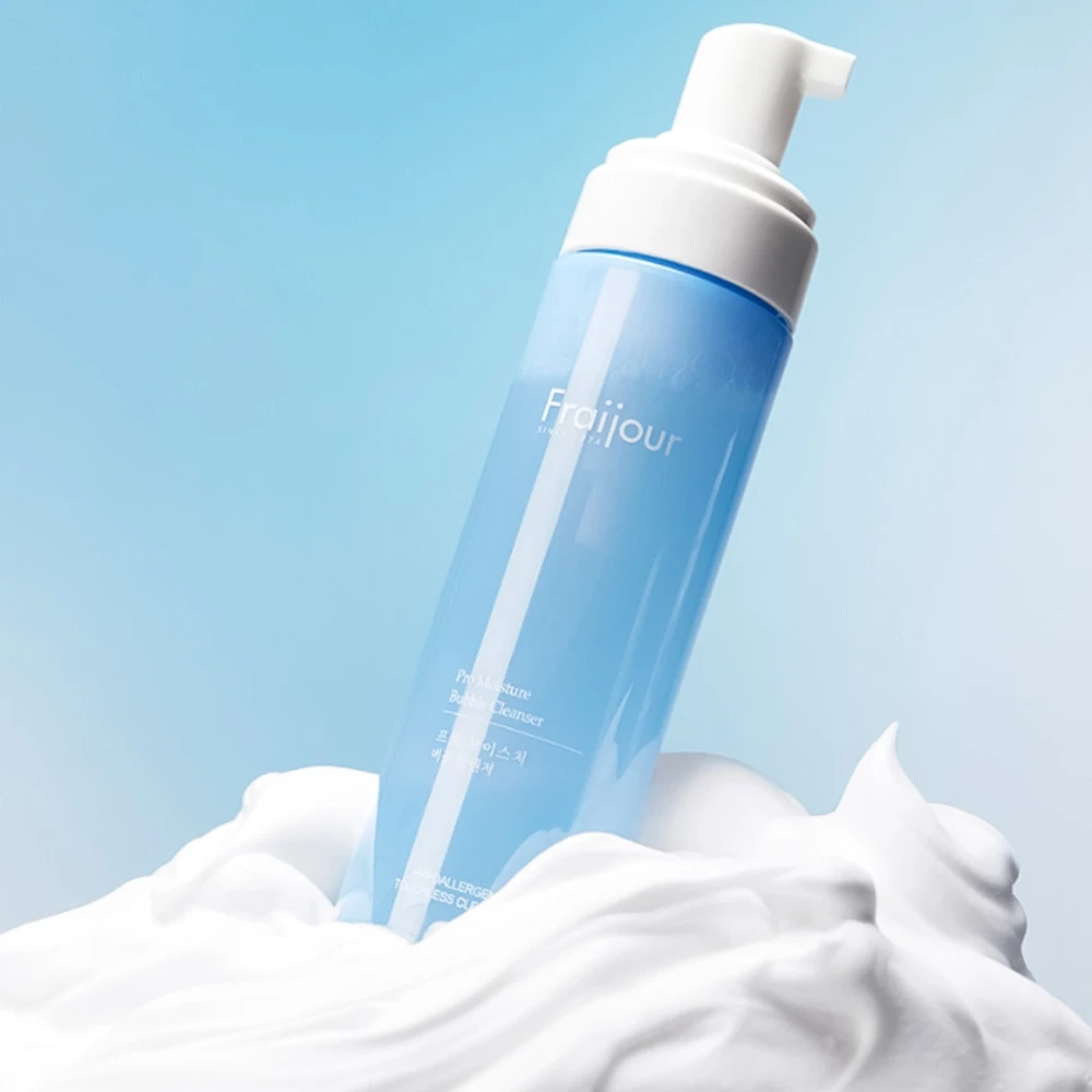 Увлажняющая кислородная пенка для умывания Fraijour Pro Moisture Bubble Cleanser, 200 мл