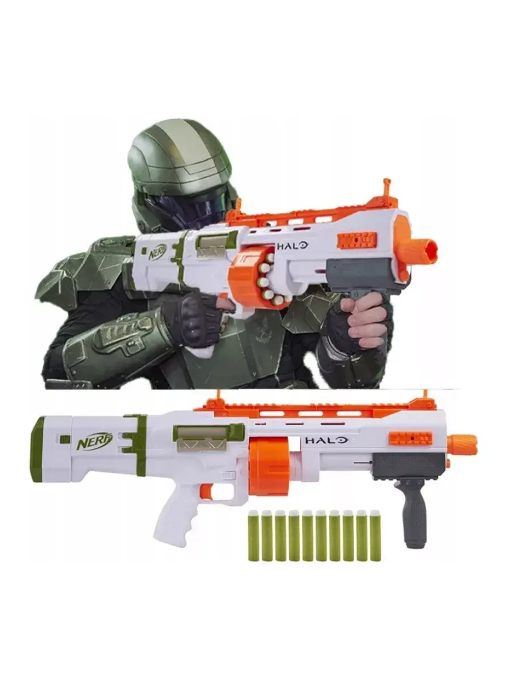 Бластер Нерф Хало Halo Bulldog SG E9271 детское оружие