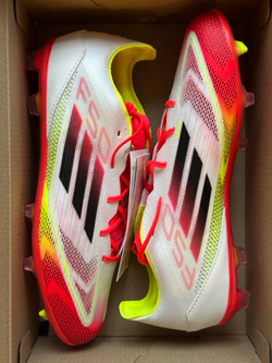 Бутсы adidas F50 Elite FG Junior - белый