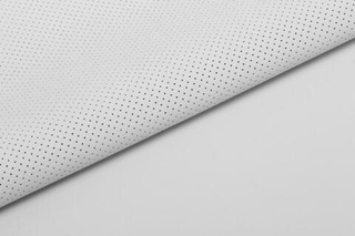 Искусственная кожа Dakota white perfo (Дакота вайт перфорация)