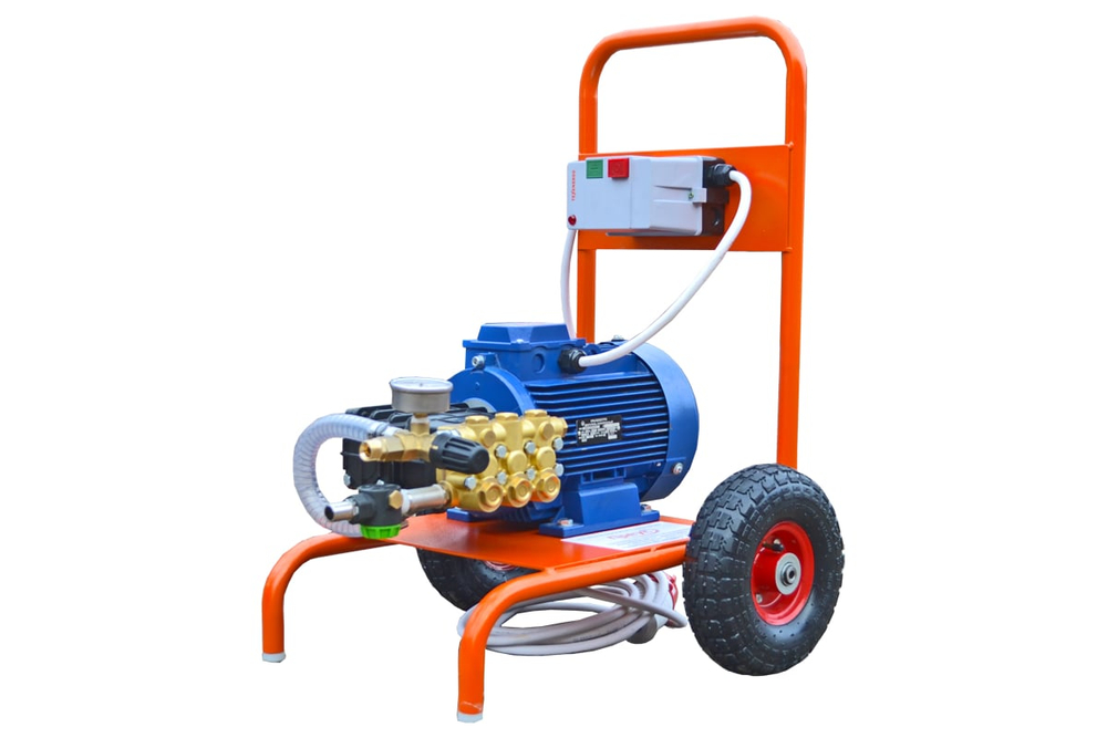 Установка высокого давления для опрессовки Преус Е-ГС 15-20 на колесах