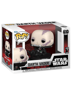 Фигурка Funko POP! Bobble Star Wars Ep 6 RotJ 40th Darth Vader (unmasked) (610) 70750