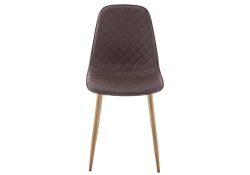 Стул на металлокаркасе Capri коричневый