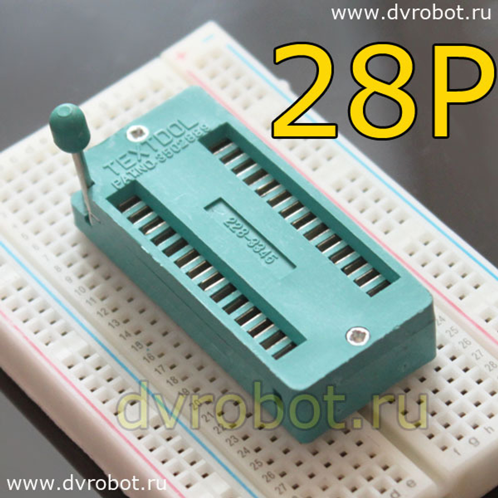 Панель ZIF DIP-28P