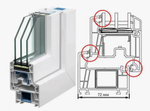 Оконная система WHS 72