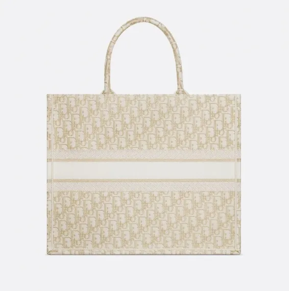 Сумка женская Dior Book Tote, а золотой