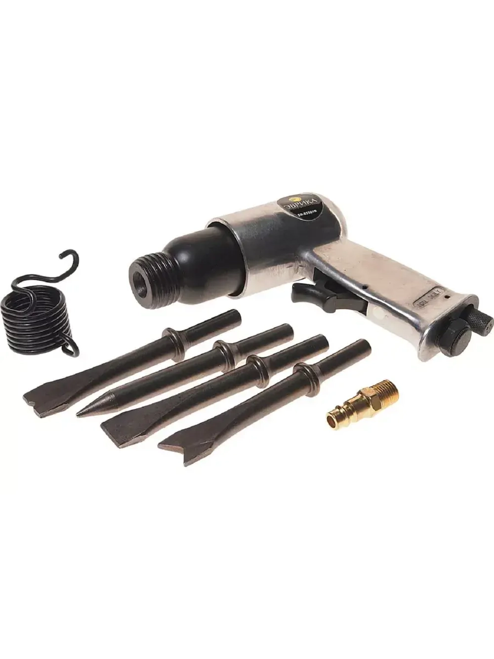 Пневмозубило с набором насадок в коробке 4500 ударов/мин