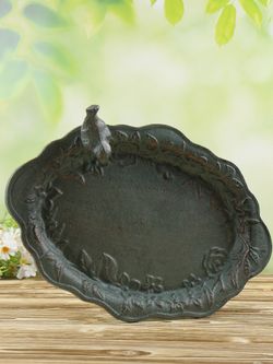 Iron Garden Кормушка-ванна для птиц напольная