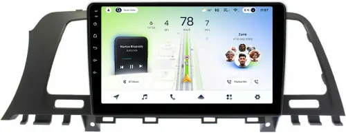 Магнитола для Nissan Murano Z51 2008-2015 - Teyes CC4L-DTS монитор 9" IPS, Android 14, Быстрая, Snapdragon 662, CarPlay, 4G SIM-слот